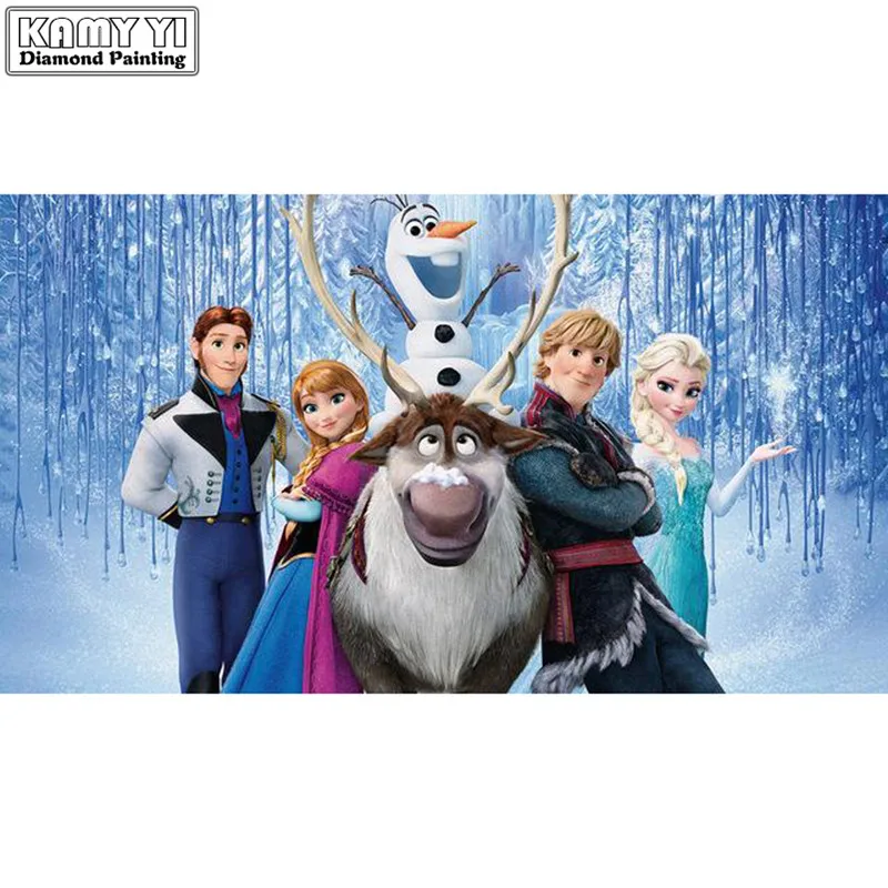 

Diamond Painting Disney Frozen 30x20cm