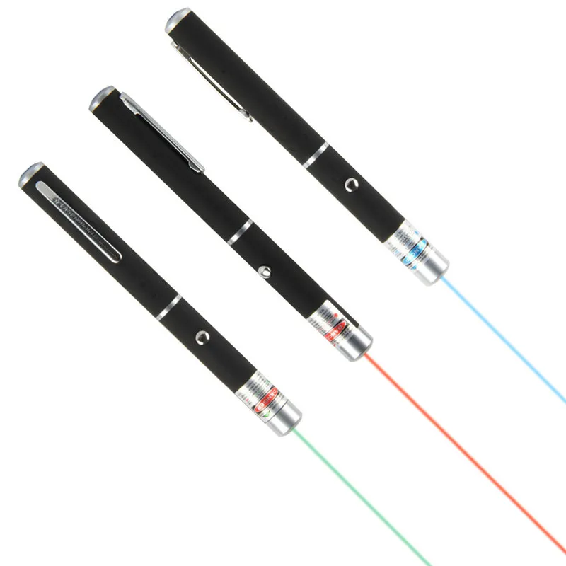  High Power Green Red Blue Laser Pointer Pen Visible Beam Light Lazer Beam Ray Laser Pointer Pen Fla - 32905614020
