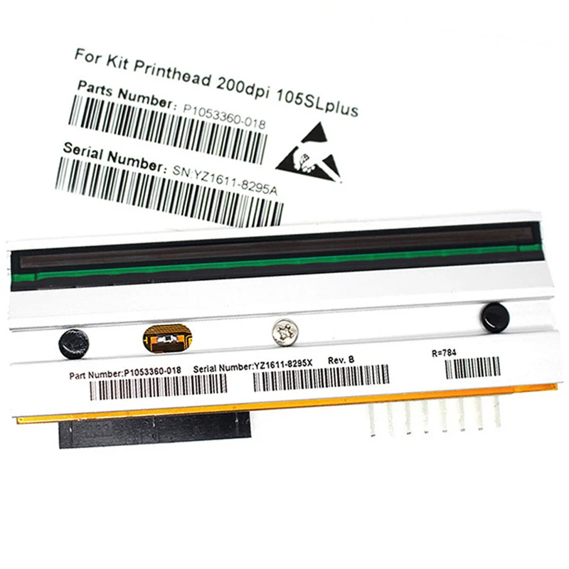 Новая термопередающая печатающая головка для Zebra 105SL Plus 203 точек/дюйм запасная