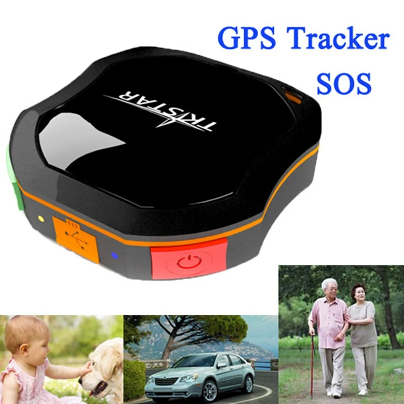 

Waterproof GPS Tracker SOS SMS GPRS Lightweight for Car Mini Tracking System Kids Elders Pet Support SIM Card High Quality