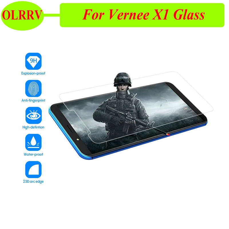 Для Vernee X1 закаленное стекло Передняя пленка протектор экрана 6 0 дюймов для