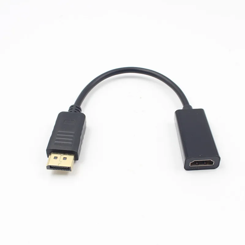 DisplayPort к HDMI HDTV кабель адаптер конвертер мужчин и женщин поддержка 1080P для HDTV проектора