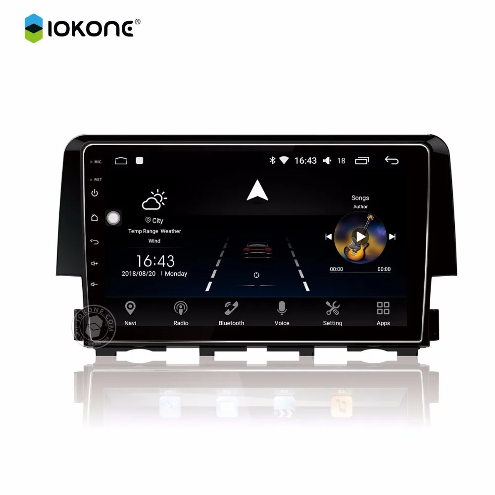 IOKONE Car android 8 0 multimedia player 8 core DVD radio stereo 2 din font b