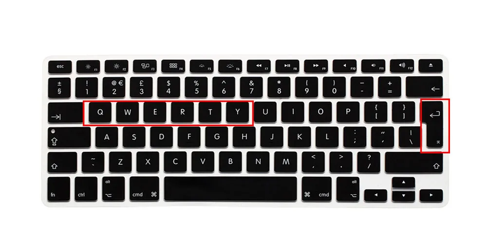Arabic English PURPLE Silicone Keyboard Cover for Macbook Pro 13/" 15/" 17/"