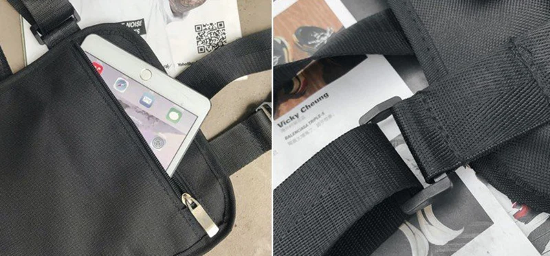 Hot Fashion Women Chest Bags INS Popular Outdoor Sport Waist Crossbody PUBG Female Bolsa Personality Unisex Shoulder Bag SS3498 (16)