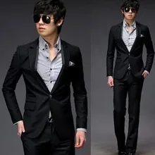 Брендовая новинка мужская одежда жениха костюм Топ Тонкий мужской костюм Модный повседневный Блейзер мужские одиночные блейзеры