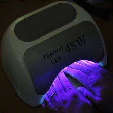 48 Вт LED ногтей гелем УФ-отверждения свет лампы ногтей сушилка Дизайн ногтей 3 цвета Fast Dry nail лампы для УФ и led Гель-лак zl6587