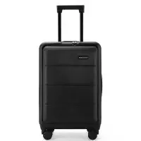 CHENGZHI женский Спиннер abs жесткий крепкий чемодан 2" 24" 2" багажная сумка на колесиках Набор для путешествий - Цвет: black