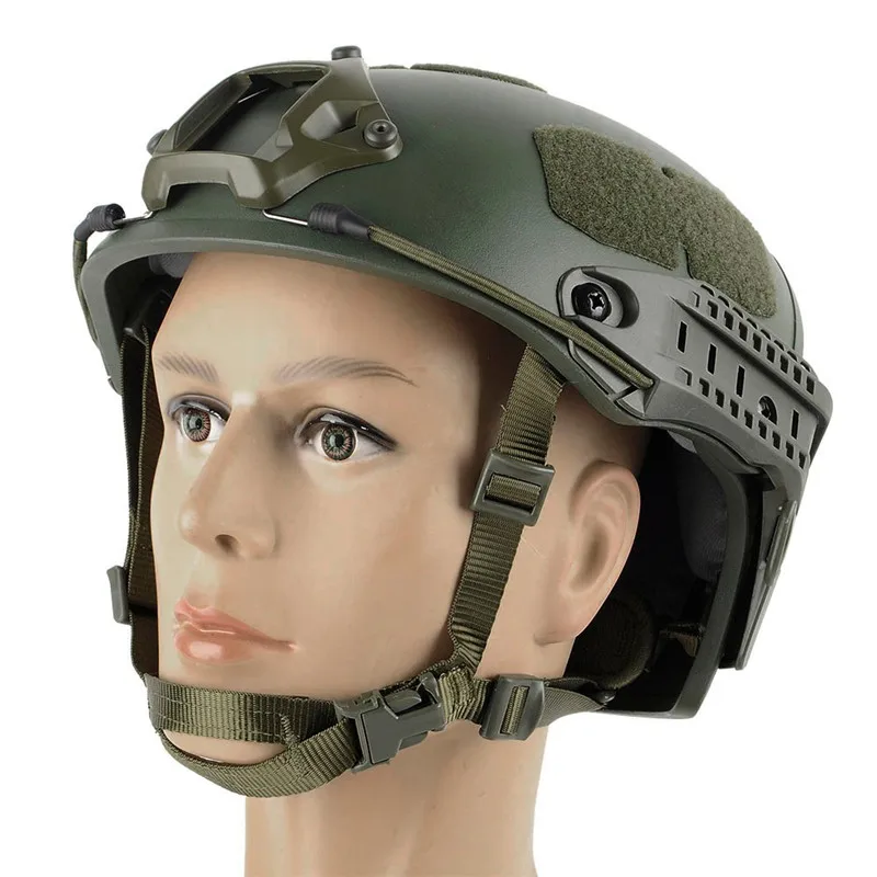 

WoSporT Adjustable Tactical Helmet Airsoft Gear Face Mask Helmet Paintball Head Protective For CS Paintball Game Camping