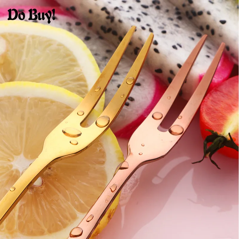 Appetizer Forks 2pcs/Set fruit fork food picks