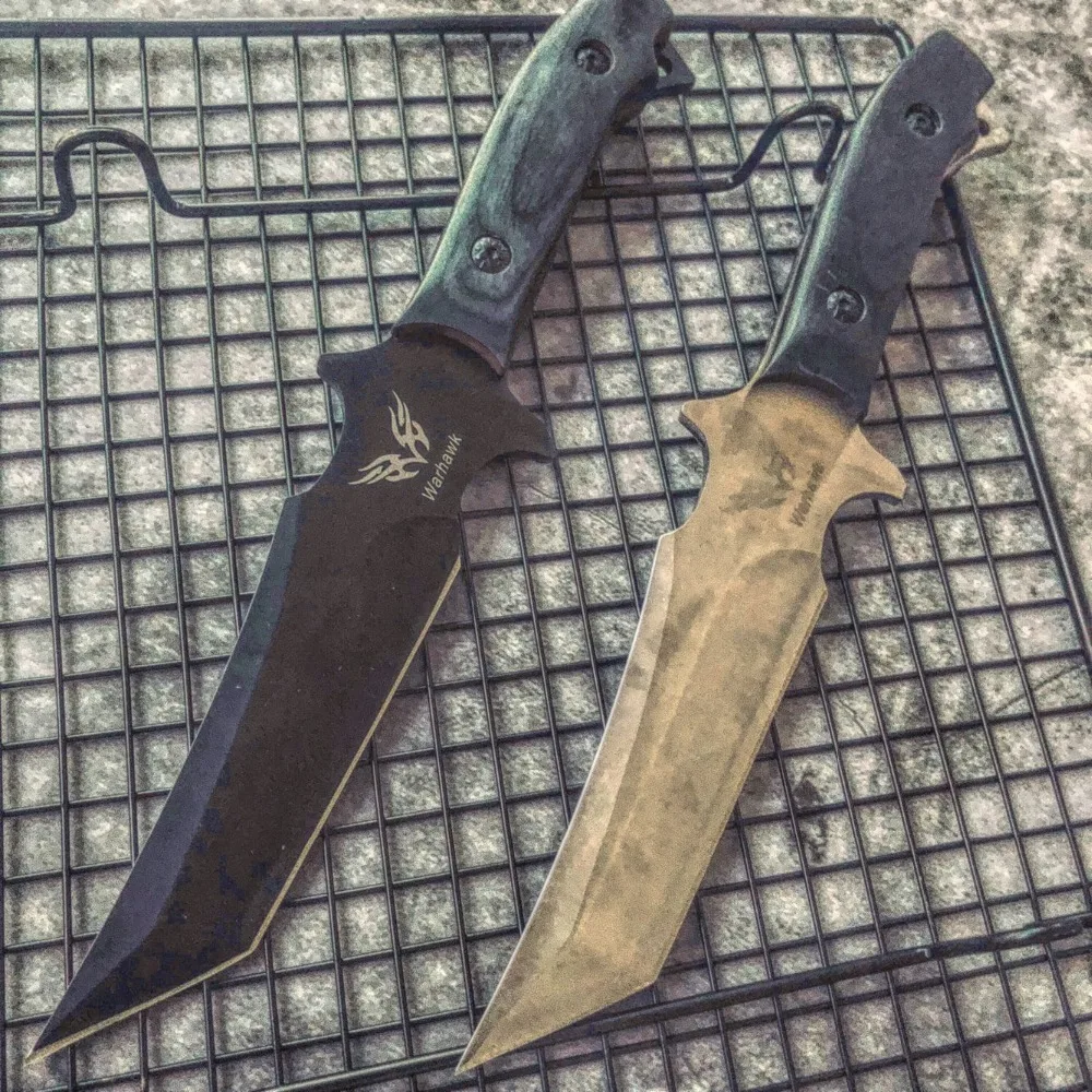 

TOP MILITARY TACTICAL FIXED BLADE KNIFE Wood Handle Wilderness Rambo Knives Hunting Camping Knifes Outdoor Rescue Combat Knife