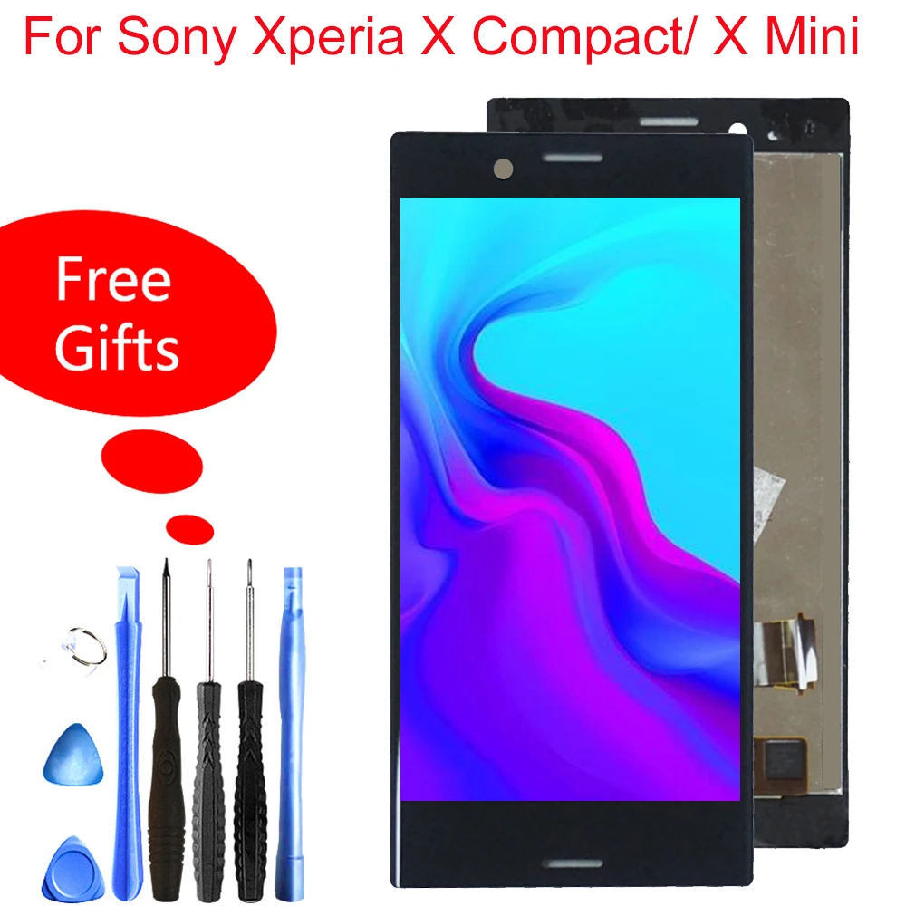 

Quality Lcd For Sony Xperia X Compact F5321 LCD Display Touch Screen Digitizer Assembly Replacment For Sony X Mini LCD