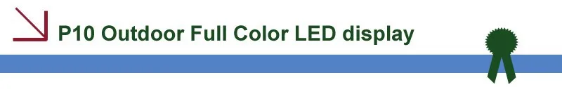 P10 Outdoor SMD full color led display 6