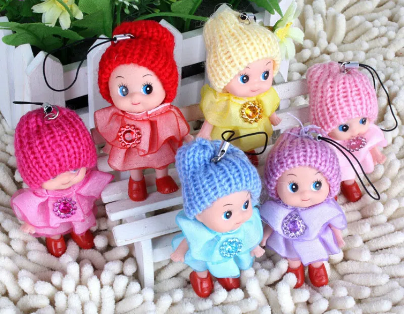 

1PCS Random Mini Ddung Doll Best Toy Gift for Girl Confused Doll Key Chain Phone Pendant Ornament High Quality