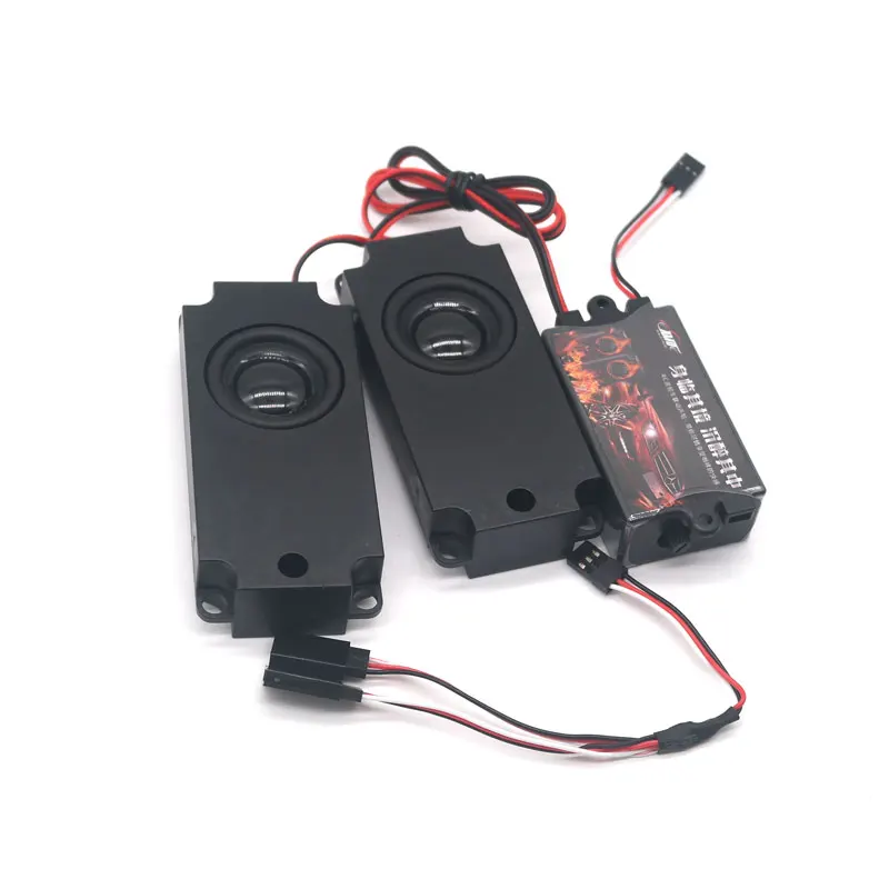 Engine Sound Unit With Double Speaker for 1/10 RC Car Truck