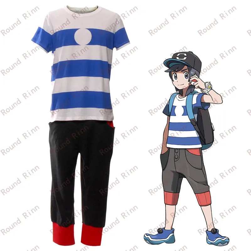 Aliexpress.com : Buy Pocket Monsters Sun Moon Ash Ketchum Cosplay ...