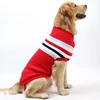 Rayure grand chien pull hiver chaud vêtements pour animaux de compagnie pour petit grand chien Chihuahua Golden Retriever manteau chiot costume chiens animaux vêtements ► Photo 3/6