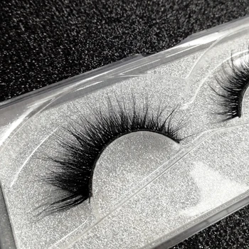

3D False Eyelashes Crisscross Lashes Natural Long Full Strip Eyelashes Thick Extension Handmade with Box