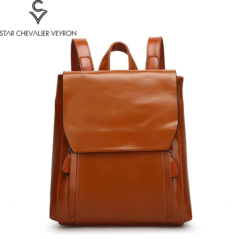 

2019 SCV pu leather women backpacks Solid women shoulder bags Fashion school bags for teenage girls