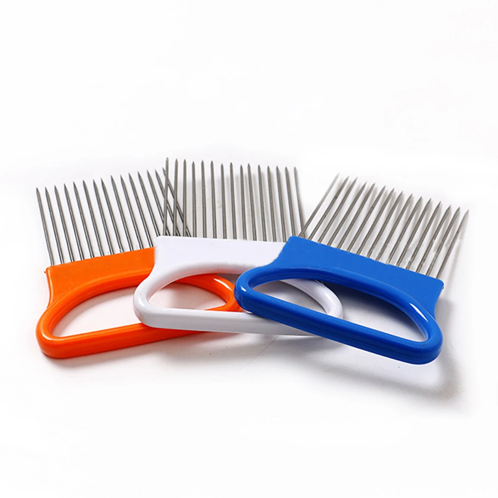 

Special offer Vegetable Fruit Beef Onion Slicer Cutting Holder Stainless Steel +Plastic Meat Needle Slicing Cutter