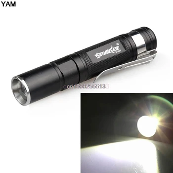 

2000LM Waterproof Flashlight LED Pocket Flashlight 1 Modes Zoomable LED Torch Mini Penlight