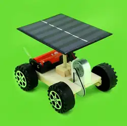 Солнечные игрушки автомобиль Diy Развивающие игрушки собраны делая изобретение научный эксперимент игрушка наука модель конечно Материал