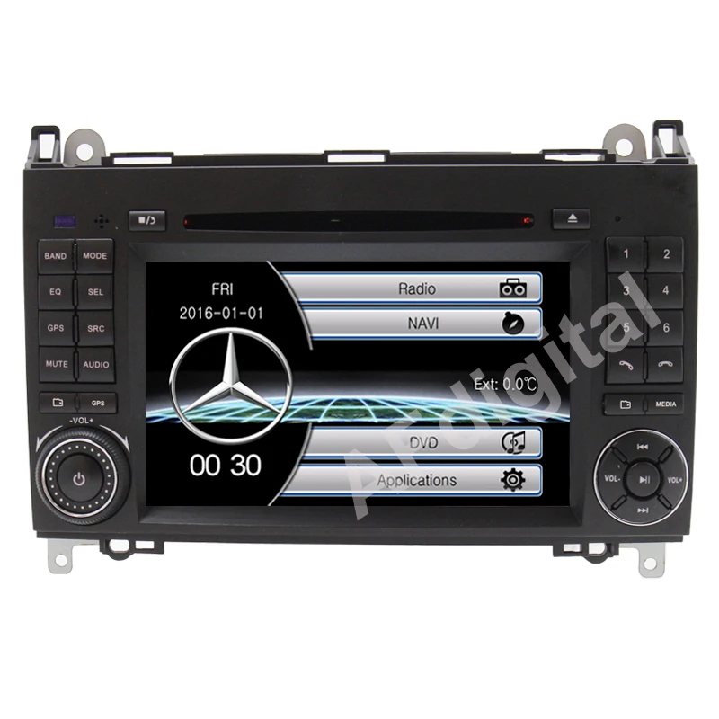 Best 2 Din Car DVD Player GPS Head unit for Mercedes Benz B200 A B Class W169 W245 Viano Vito W639 Sprinter W906 RDS Bluetooth Radio 14