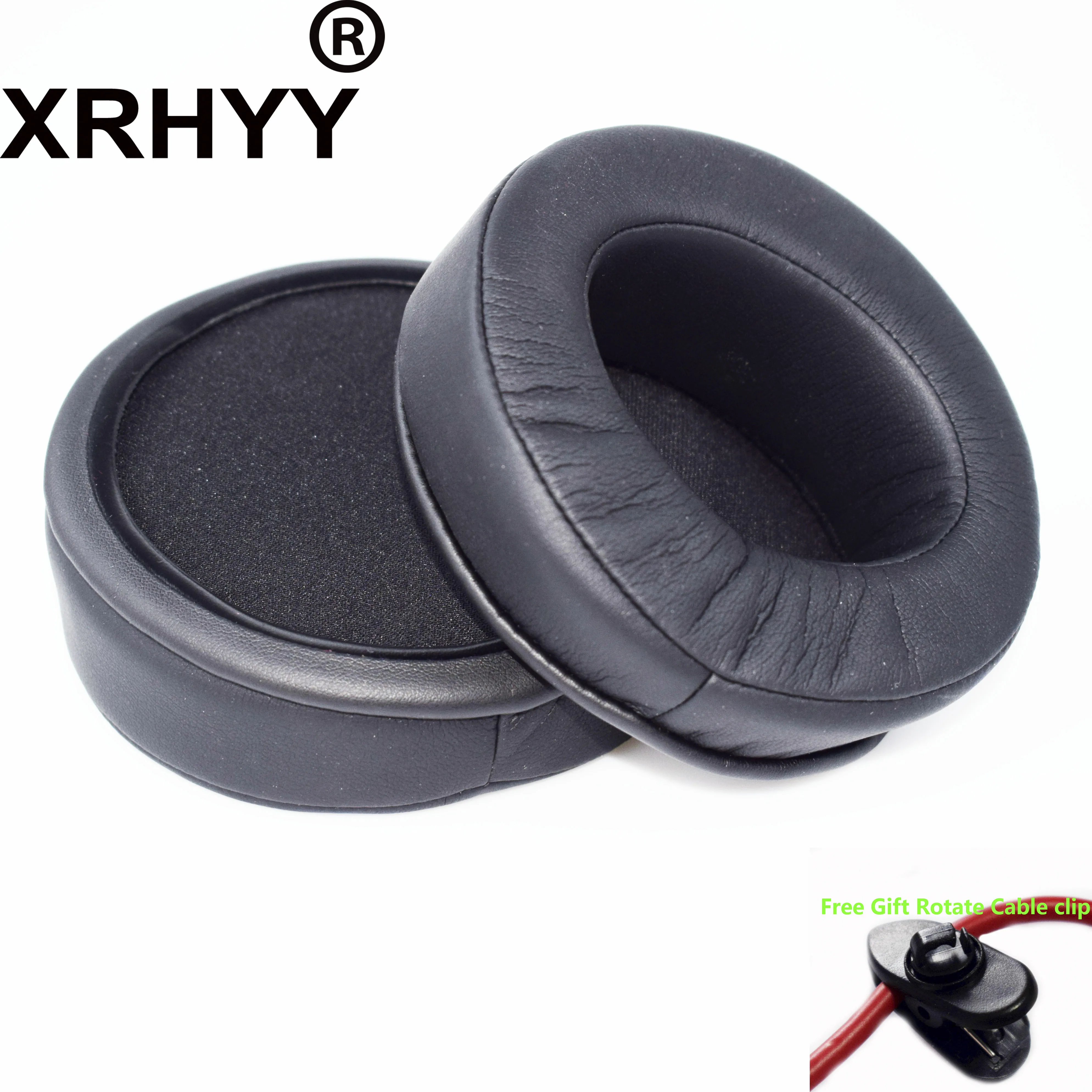 

XRHYY Replacement Leather Memory Foam Earpad Cushion For Audio-Technica ATH-W5000 ATH-W1000X ATH W1000 W10VTG W100 Headphones