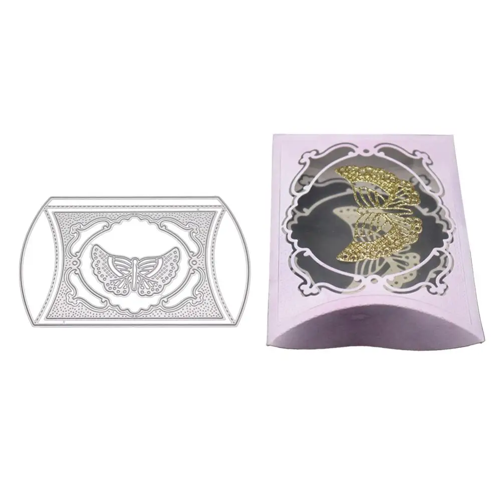 

Butterfly Metal Cutting Dies Lace Frame Scrapbooking Album Paper DIY Card Decoration Craft Stencil Embossing Dies Cut 2019 New