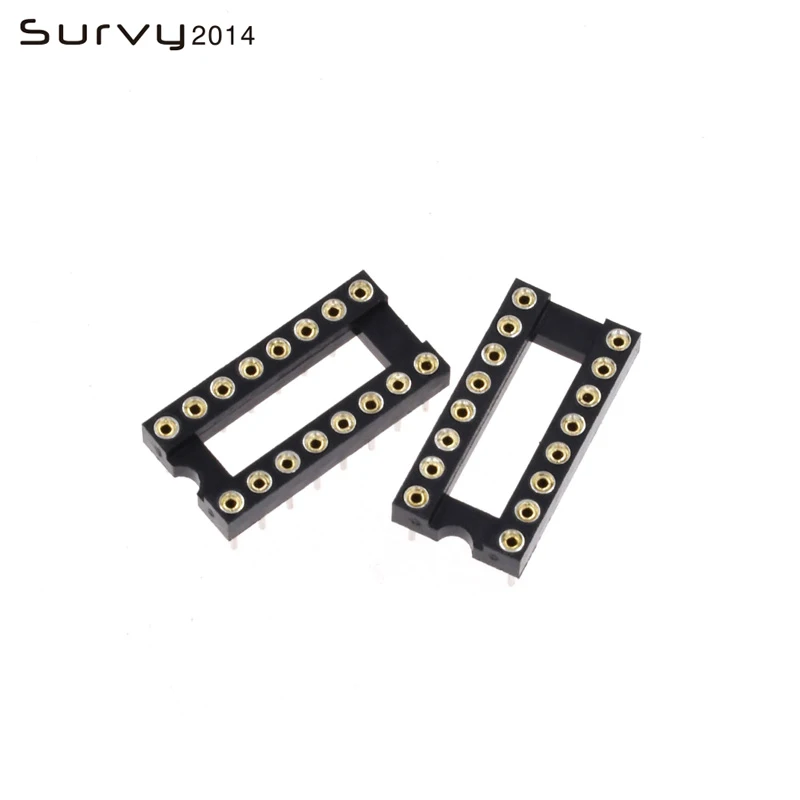 20PCS 40 Pin Integrated Circuit IC Sockets Adaptor Solder Type NEW 20PCS 40 Pin Integrated Circuit IC Sockets Adaptor Solder Type NEW