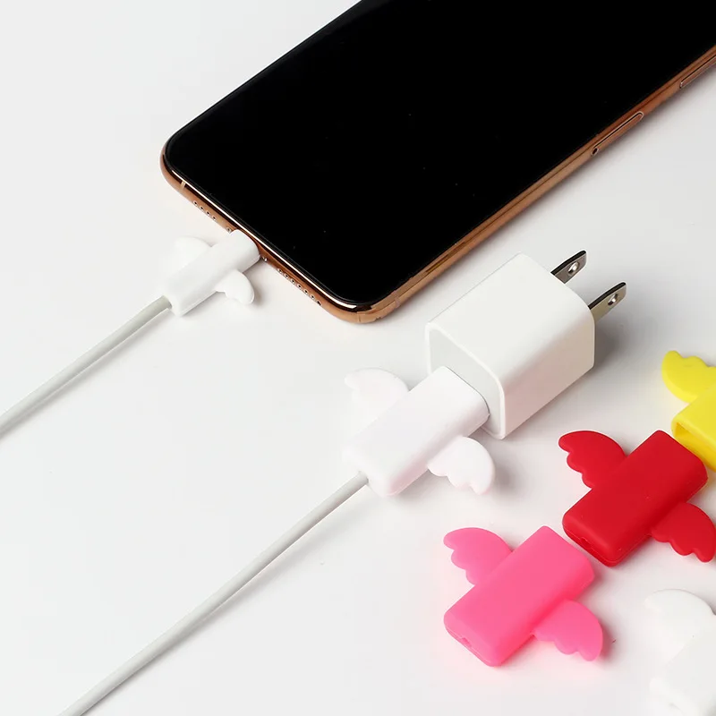 2 в 1 кабель для зарядки Защитная крышка для Apple iPhone USB кабель для зарядного устройства Шнур восхитительный защитный рукав для кабеля для телефонов