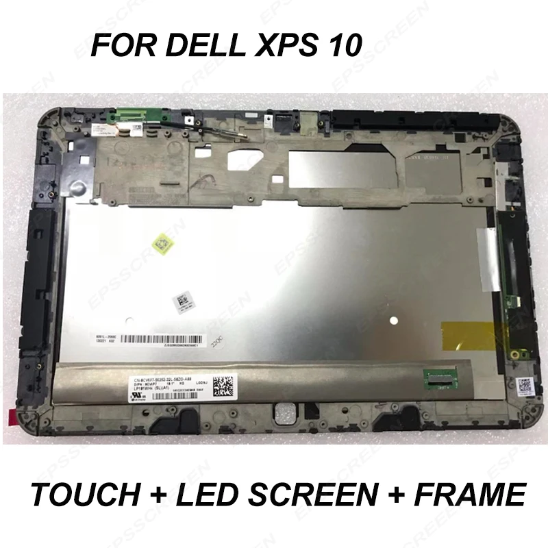 Для Dell XPS 10 DP/N 0CV6P7 ЖК-панель с сенсорным экраном оцифрованная рамка дисплей сборка LP101WH4 SLA1