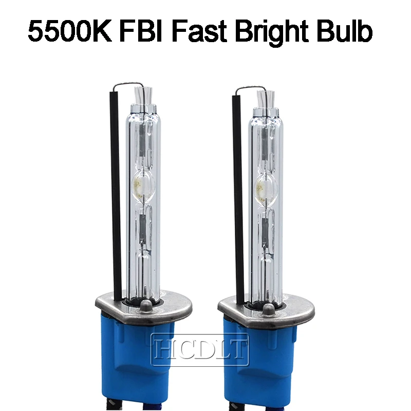 HCDLT 55 Вт HID комплект автомобильных фар Xenon H11 H1 H7 HB3 HB4 9012 D2H 5500K лампа реактор DLT F5
