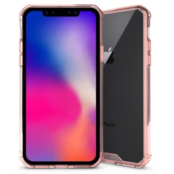 

50pcs/lot Soft Frame Shockproof Transparent Hard Case For iPhone 7 7 Plus 8 8 Plus 6S 6S Plus 5S SE