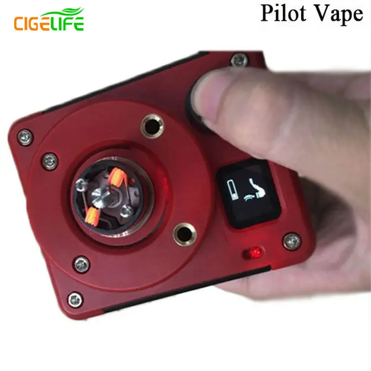 

2pcs/lot 100% Original Tester Tab e cigarette DIY Tank Pilot Vape Multi-functional Device with OLED screen for RDA Atomizer Coil