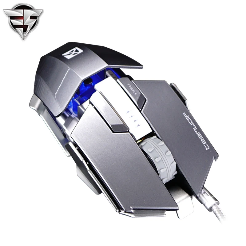 TEAMWOLF Immortal Laser Changeable Gaming mouse 8200dpi backlight wired