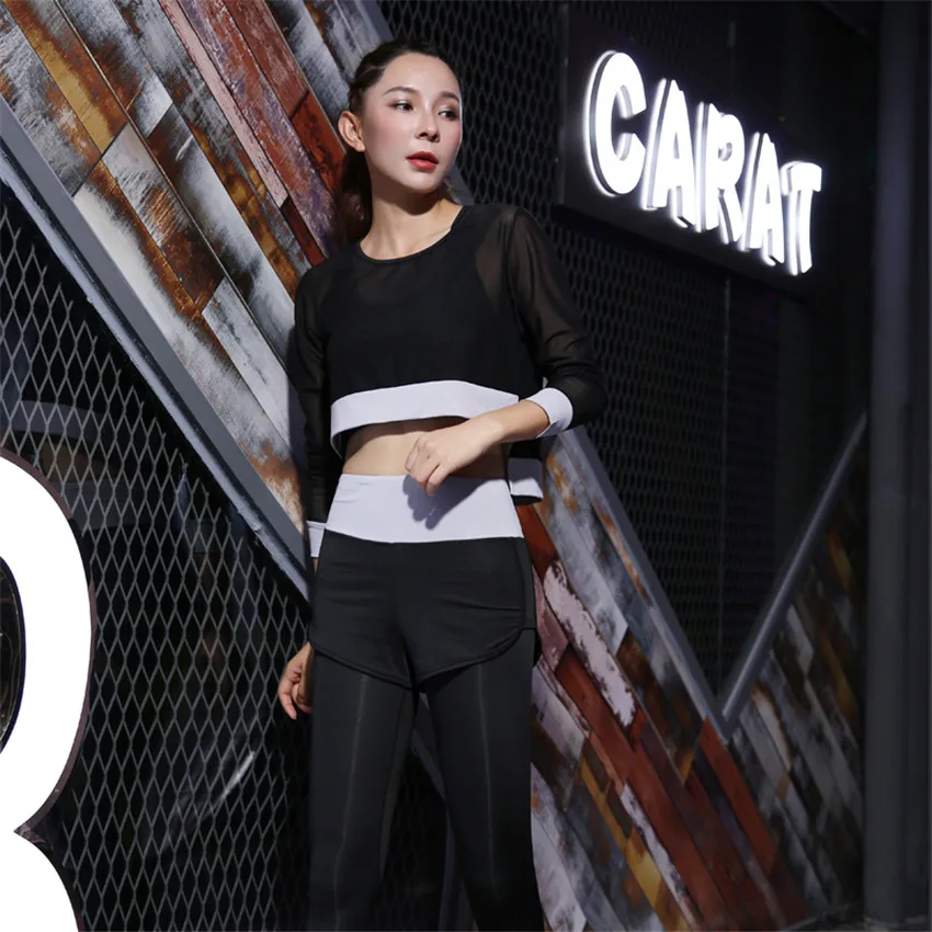 Дышащий бюстгальтер для йоги Dragon Fit штаны леггинсы фитнеса свободная футболка