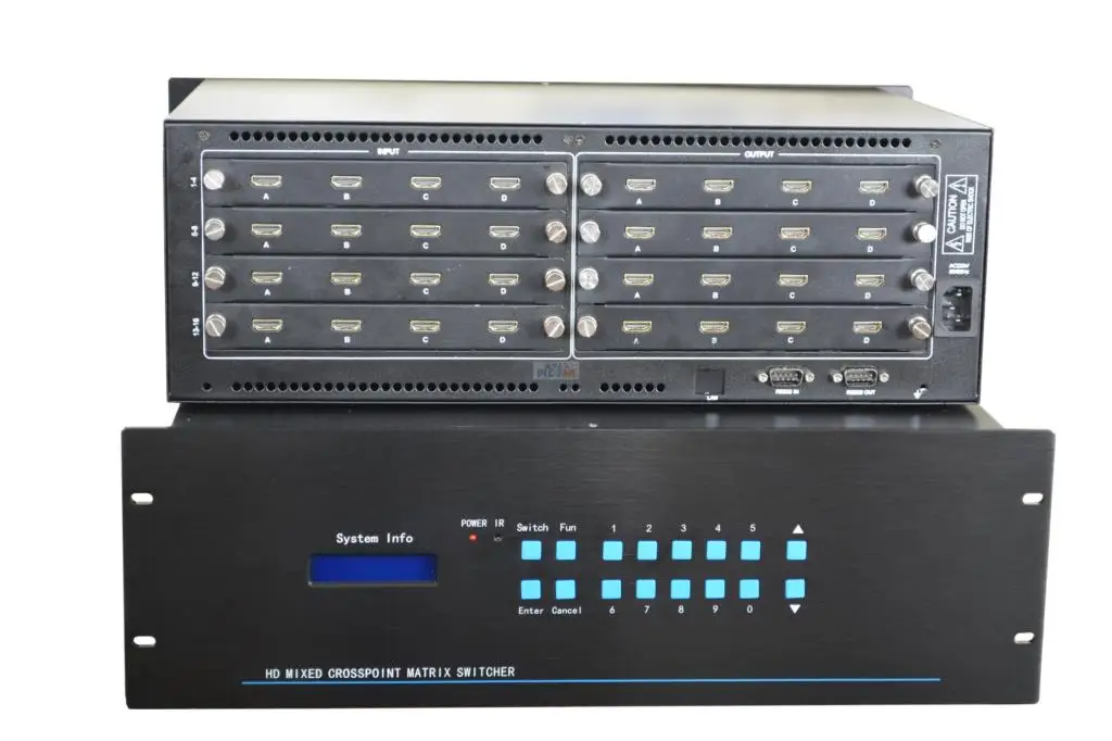 8*16 16*8 HDMI Matrix Switch Switcher Slot Plug in HDCP