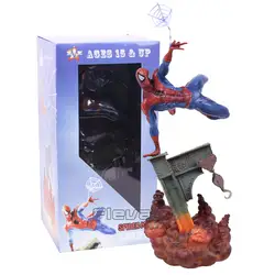 Человек паук огни удивительный человек ПВХ Рисунок Коллекционная модель игрушки 30 см