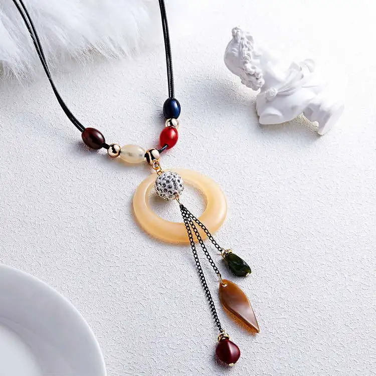 korean bead necklace