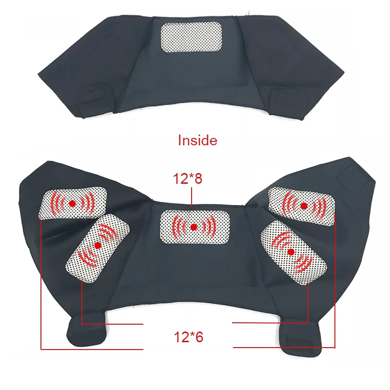 Турмалиновая Магнитная терапия поддержка шеи облегчение боли в шее плеч улучшение периартрита плечевой нагревательный пояс уход за плечами