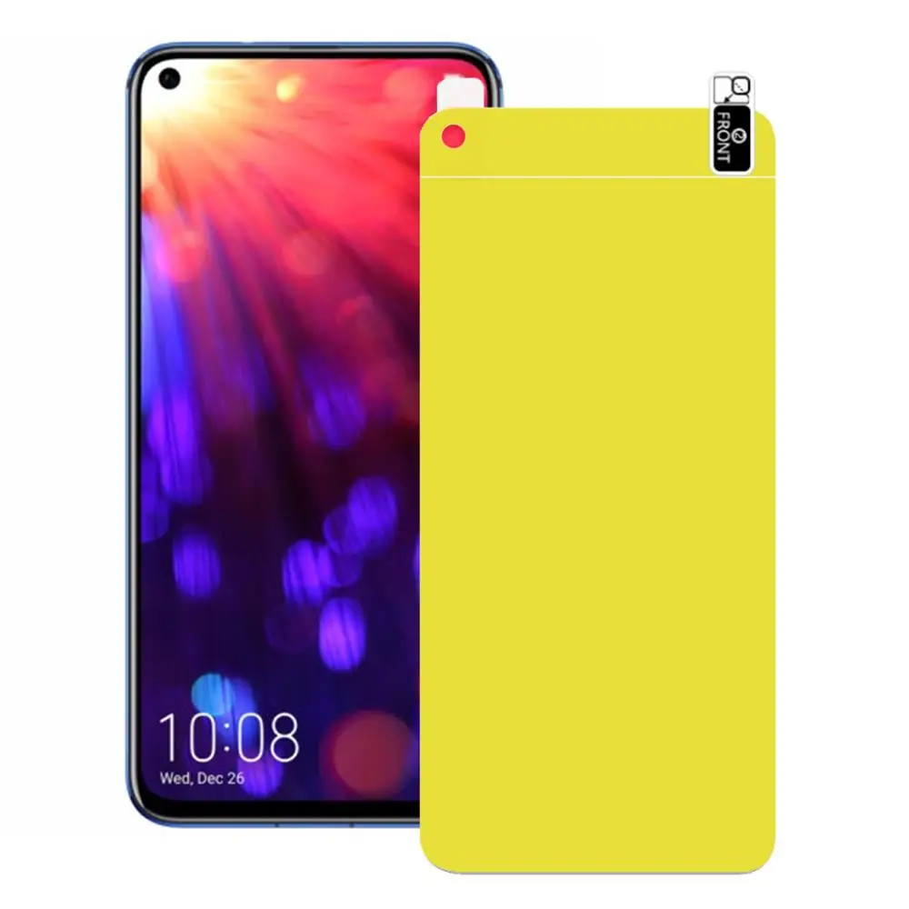 Защита экрана 6D для Huawei Honor 8 9 10i 10 lite V10 V20 View 20 V9 Hydrogel P Smart Z защитная пленка полное