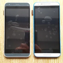 5.0 ”full lcd display + touch pantalla digitalizador de vidrio + marco de la asamblea para htc desire 620 d620 d620g; nuevo; 100% Probado