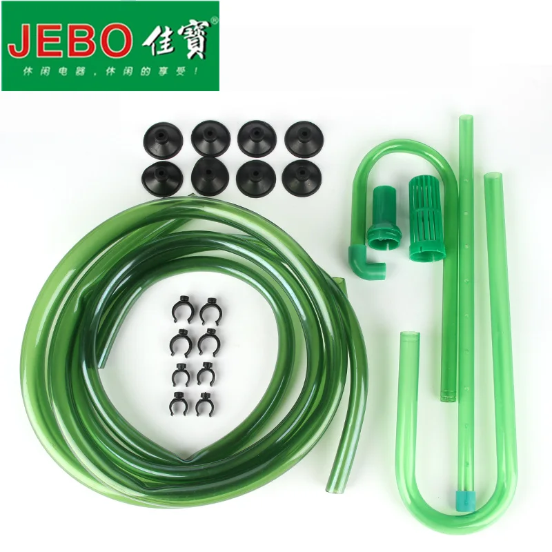 

JEBO Original External Accessories For JEBO External Filter Aquarium Fish Tank Filter Hose Tube Suction Cup Basket Elbow Pipe