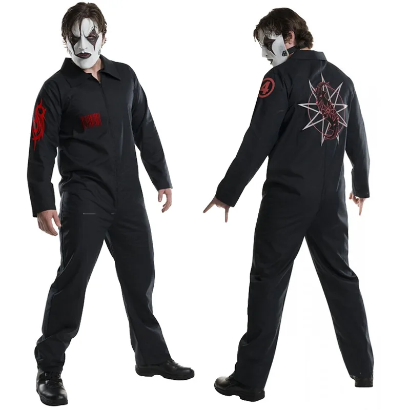 New Slipknot Cosplay Costume Halloween cos live Slipknot band clothes  cosplay jumpsuit Performance Clothing for Men