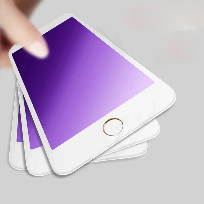 3D изогнутое закаленное стекло для iPhone X 7 8 Plus защита экрана с мягким краем высокое