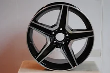 19 C63 AMG BLACK RIMS 35MM ET FOR MERCEDES BENZ E CLASS E320 E350 E500 E550