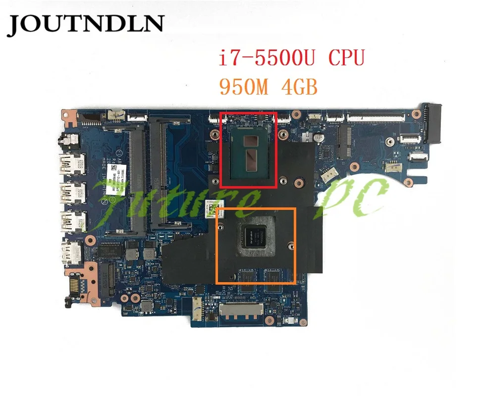 JOUTNDLN для HP ENVY 15-AE 15T-AE материнская плата ноутбука 812712-501 812712-601 ABW50 LA-C501P W/950 M 4GB i7-5500U |
