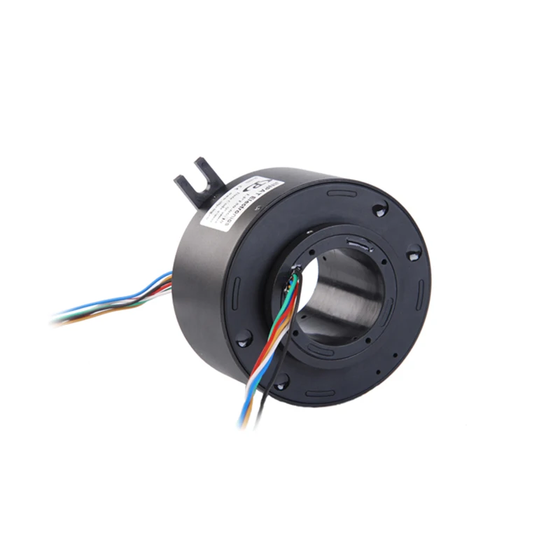 Cable Reel Slip Ring With 60 mm Big Through Bore 24 Circuits Routing 15