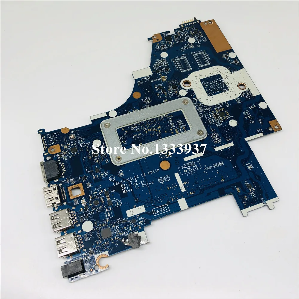 Для hp 15 BS Материнская плата ноутбука 939605 601 001 501 CSL50 CSL52 LA E811P материнская SR2KN